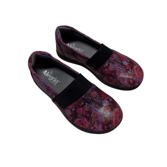 Alegria shoes Women’s 5-5.5 EU 35 Glee Wowie Zowie Slip On Leather GLE-520 - Picture 1 of 8